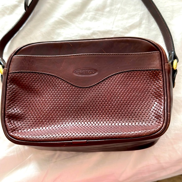 Oroton Sydney Bags Vintage Oroton Sydney Brown Leather Crossbody